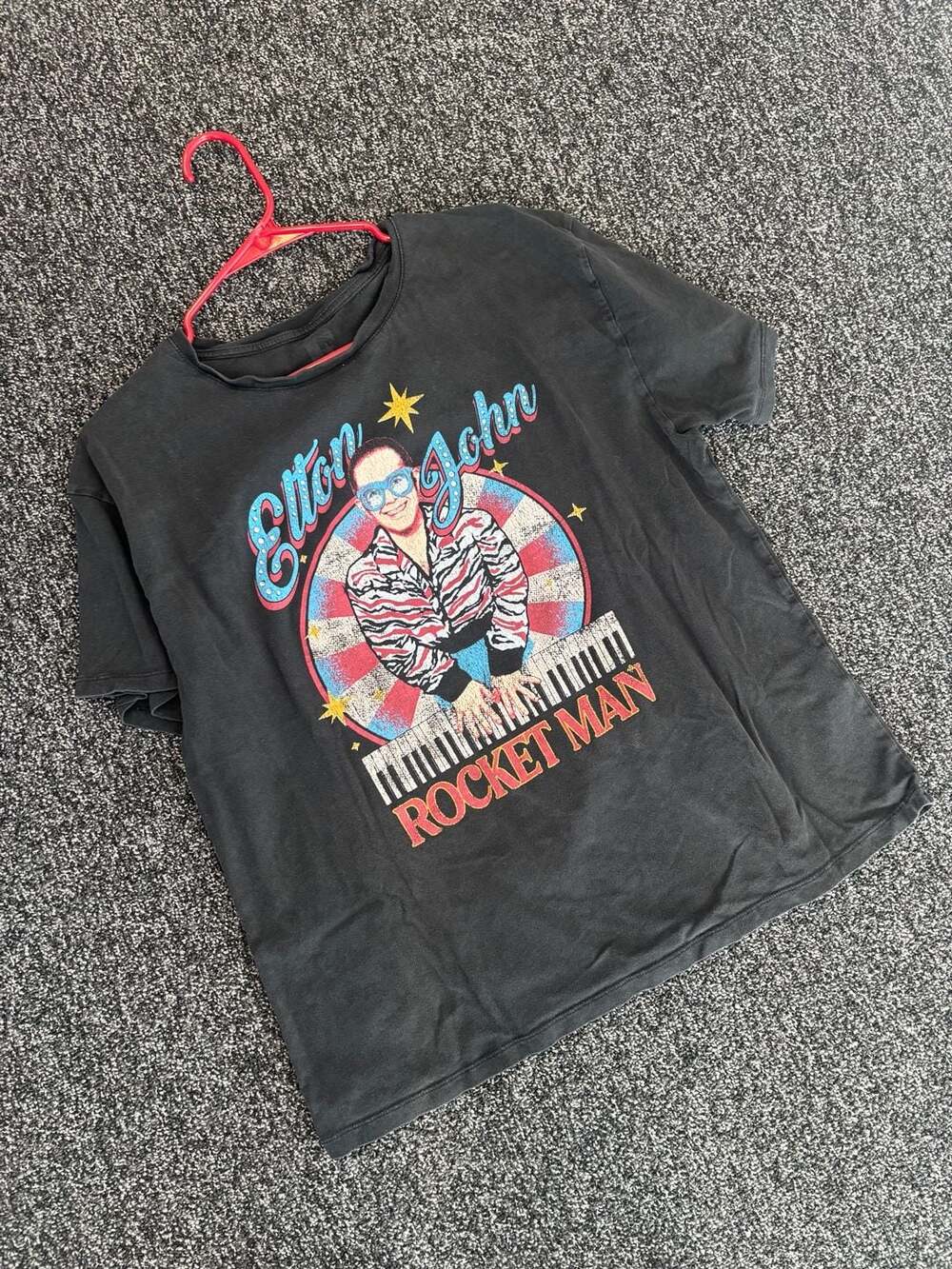 Elton John Rocket Man Graphic T-Shirt